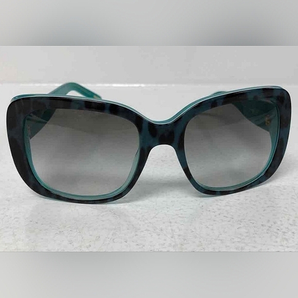Dolce & Gabbana Teal and Black Sunglasses with COA certificate main image 4